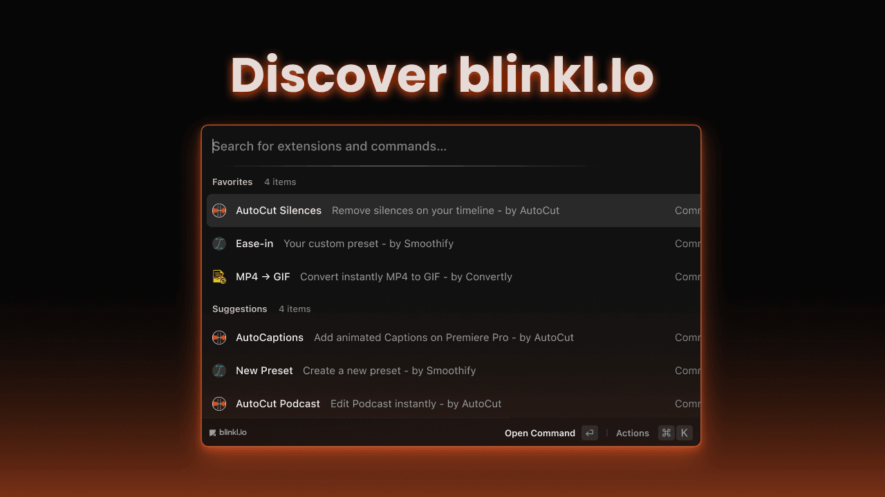 Blinkl.io — A new experience in video editing