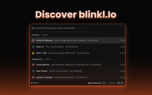 Blinkl.io — A new experience in video editing