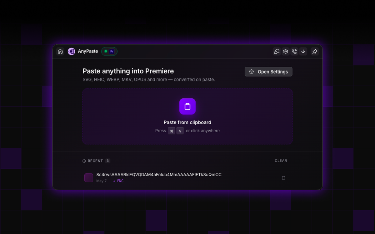 UI AnyPaste