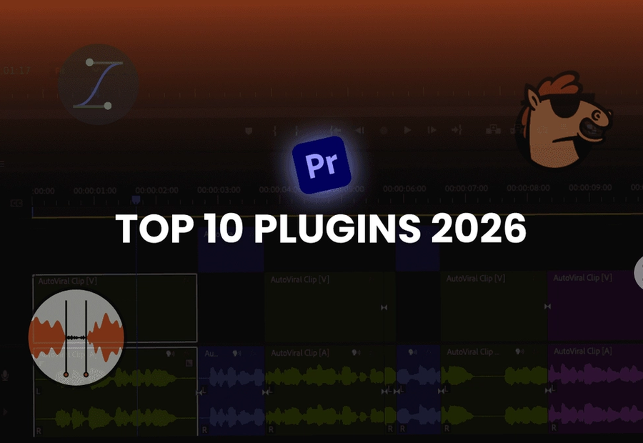 Top 10 Premiere Pro plugins you need in 2026