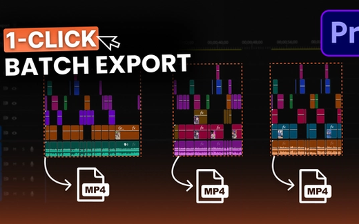 Comment exporter plusieurs shorts en une seule fois dans Premiere Pro (Blinkl Smart Exports)