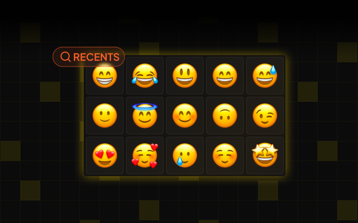Recents emojis