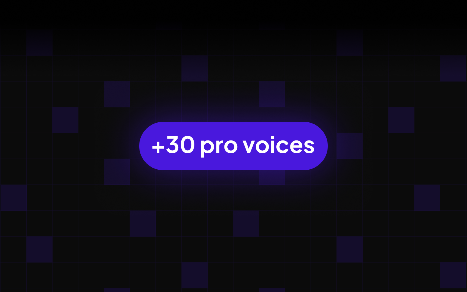 +30 pro voices